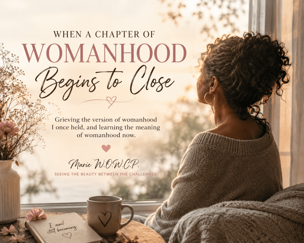 When a Chapter of Womanhood Begins to&nbsp;Close